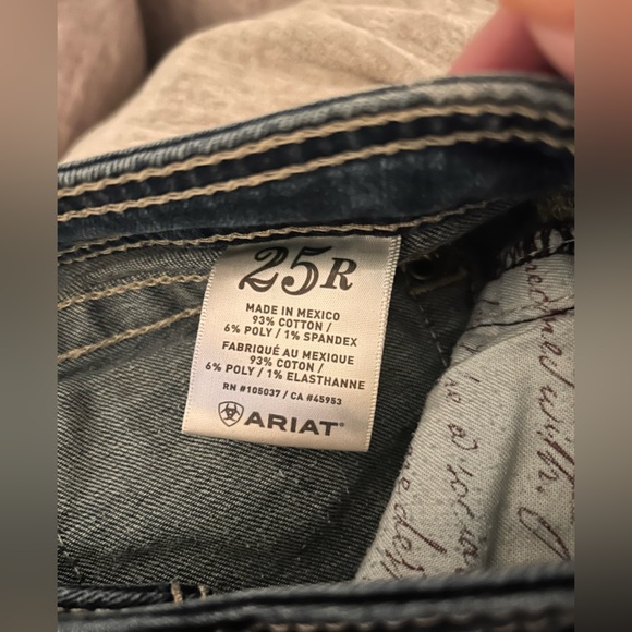 Ariat Ruby Black
Rhinestones Bootcut Jeans size 25R - Picture 10 of 10